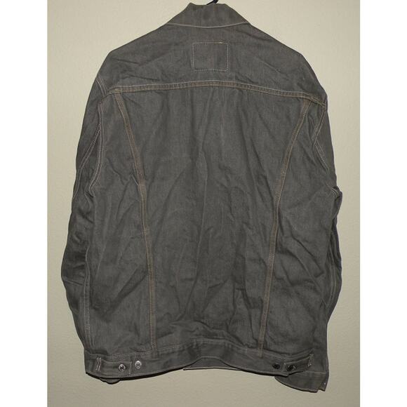 Levi’s 70797 Men’s XXL 2XL Classic Fit Riveted Denim Trucker Jacket Gray Custom - Picture 3 of 3
